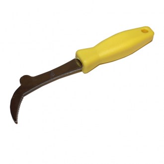 Leva per arnia - manico in plastica giallo